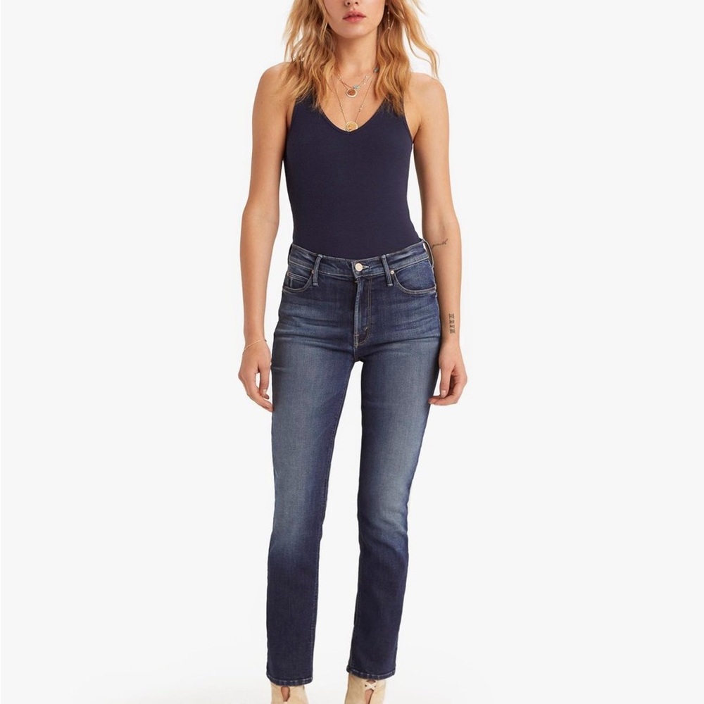 MOTHER “Dazzler” Straight Leg Jeans - Sz 27 - Excellent Condition